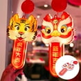 thumbnail image 4 of Lámpara de lámpara colgante de año de nuevo 3D Ventosa Festival de primavera Linterna china con pilas que intensamente para la decoración de la, 4 of 7