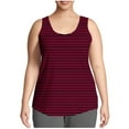 thumbnail image 2 of Bixock Women's Summer Tank Tops Casual Sleeveless Shirts Blouse for Women Stripe Print Round Neck Cami Tank Top Plus Size Summer Casual Wear Shirts, 2 of 6