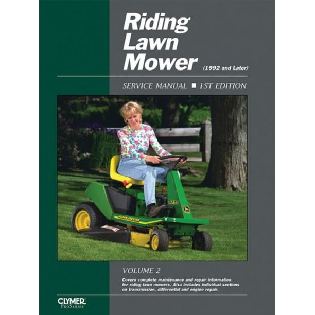 Manual riding lawn sale mower