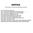 thumbnail image 2 of CMX Front Disc Brake Rotors Pair for Car Land Rover Range Sport LR4 Discovery K8-100440, 2 of 8