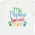 thumbnail image 4 of Inktastic My Papaw Loves Me Boys or Girls Baby T-Shirt, 4 of 5