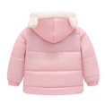 thumbnail image 4 of NOLDARES Toddler Winter Coats Lightweight Puffer Jacket for Baby Infant kids(Pink,12-18 Months), 4 of 5