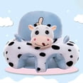 thumbnail image 2 of Cartoon Animals Baby Soft Sofa Support Chair Comfortable Two Armrests Sitting Chair for Toddler Baby, 2 of 5