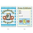 thumbnail image 1 of Beistle 58309 Invitations Oktoberfest - Lot de 12, 1 of 3