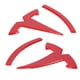 thumbnail image 1 of Nanaholy Modelo Y Accesorios Para Tesla 2024 2023 2022 2021 2020 Emblema Adhesivo 2Pcs/Set Logo Calcomanía (Rojo), 1 of 1