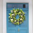 thumbnail image 4 of coronas de puertas para el hogar de puerta delantera, flores artificiales, de bayas, colgante Floral para ventana de pared Fanmusic coronas de puertas para el hogar, 4 of 7