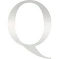 thumbnail image 1 of Acrylic Letter Q Times, 10'' Tall Clear Custom Acrylic Letters, Choose Your Color, 1 of 5