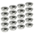 thumbnail image 2 of 20 tiradores circulares invisibles para puertas de armario, de acero inoxidable., 2 of 5