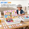 thumbnail image 6 of Magnetic Puzzle-Magnetic Face Toy,Multiple themes available Creative Magnetic Face & Outfit Game, Enhances Creativity And Learning Portable & Easy Storage, 6 of 8