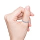 thumbnail image 5 of 2x Abierto Ahuecado Regalos en Apariencia de Ajustable Moda Amor Vintage Moda Simple para Novia Mejor Amigo Compromisos Cumpleaños - Plata Fernando Anillos abiertos, 5 of 8