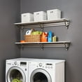 thumbnail image 3 of Orginnovations, Inc. Arrange a Space LDS Double-Shelf Laundry Room Organizer System 48, 3 of 3