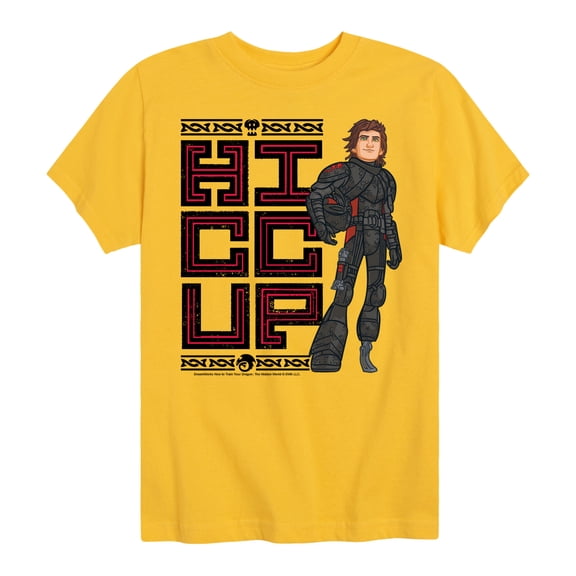 How to Train Your Dragon - Hiccup Stacked - Toddler & Youth Short Sleeve Graphic T-Shirt