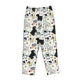 thumbnail image 6 of Fotbe Funny Puppy Women's Pajama Pants,Sleepwear Pants,Pj Bottoms Drawstring And Pockets-Medium, 6 of 7