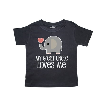 

Inktastic My Great Uncle Loves Me Gift Toddler Boy or Toddler Girl T-Shirt