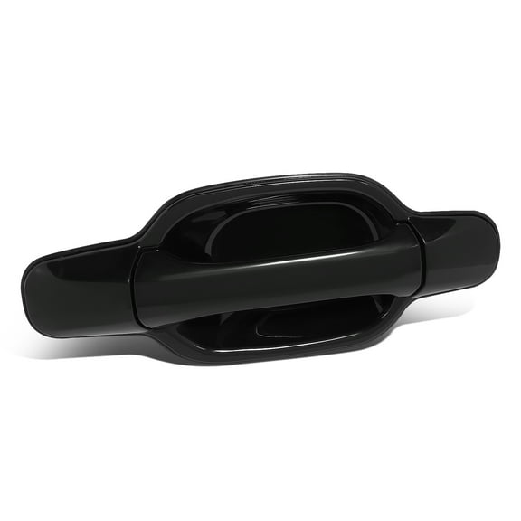 DNA Motoring OEM-DHO-00497 For 2009-2012 Chevy Colorado GMC Canyon Crew Cab Rear Right Door Pull Handle Black Smooth