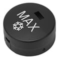 thumbnail image 3 of Climate Control Snowflake Button, High Strength ABS Replacement Temperature Adjustment Rotation Knob Easy Installation Wear Resistant Anti Scratch For Car ANGGREK Otros, 3 of 8