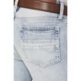 thumbnail image 4 of Rank 45 Men's Ride To Glory Medium Wash Slim Straight Stretch Jeans Light Wash 34W x 36L, 4 of 4
