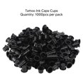 thumbnail image 3 of 1000PCS Disposable  Ink Caps Cups,Plastic Disposable  Ink Cups For  Permanent Makeup Container Cap  Accessory, 3 of 7
