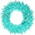 thumbnail image 3 of Vickerman 30" Aqua Fir Artificial Christmas Wreath with 100 Aqua LED Lights, 3 of 3