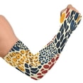 thumbnail image 2 of ALAZA Leopard Animals Skin UV Sun Protection Arm Sleeves UPF 50+ Compression Cooling Sleeve 1 Pair, 2 of 7