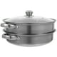 thumbnail image 5 of ColoMX Vaporera de acero inoxidable (1 unidad). Práctica olla de vapor para uso doméstico., 5 of 7