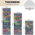 thumbnail image 4 of Blue Pioneer Flower and Paisley Pattern Kitchen Rugs Sets Of 3,Kitchen Runner Rugs Non Skid Washable,Decorative Kitchen Floor Mats for Kitchen,Sink,Laundry,17"x30"+ 17"x47" + 17"x59", 4 of 6