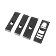 thumbnail image 2 of LOVIVER Window Switch Button Covers Sticker Carbon Fiber Color Interior Accessories, 2 of 8