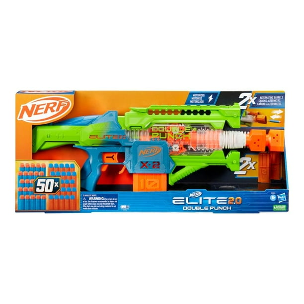 Lanzador Nerf Hasbro NF Elite Doublepunch Walmart en línea