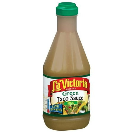 La vi ctoria mild green taco sauce, 15 oz (2
