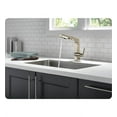 thumbnail image 2 of Delta Pivotal Single Handle Pull-Out Kitchen Faucet, Arctic Stainless, 2 of 2