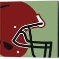 thumbnail image 1 of Football Close-ups - Helmet by Sports Mania, Canvas Wall Art, 1 of 1