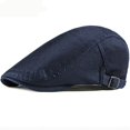 thumbnail image 4 of SikaFu Berets Mesh Cap Breathable Summer Sun Hat Men Women Solid Cabbie Driver Newsboy Flat Cap Beret Hats Adjustable Beret Cap, 4 of 6