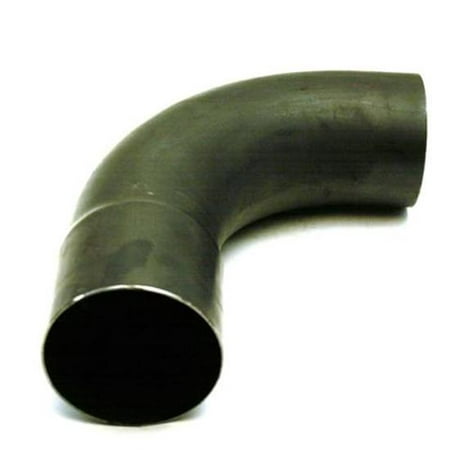 Mild Steel Mandrel Bend Exhaust Elbow Pipe, 90 Degree, 3-1/2 Inch