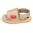 thumbnail image 7 of Uccdo Summer Infant Baby PU Leather Sandals Newborn Soft Sole Flats Shoes First Walkers 0-18M, 7 of 7