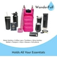 thumbnail image 6 of WanderFull Crossbody HydroBag Stylish Puffer Tote for Water Bottle, 6 of 8
