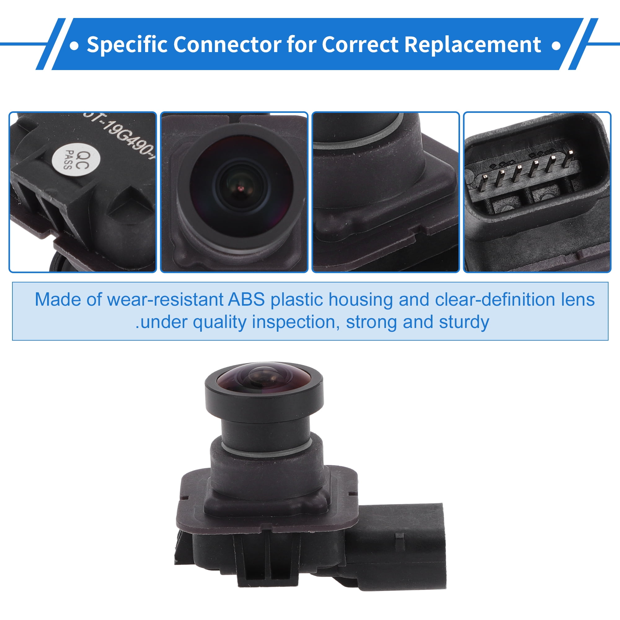 Unique Bargains Rear View Camera for Ford Escape 2014-2016 License Plate Park Assist
