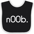 thumbnail image 3 of Inktastic N00b. Boys or Girls Baby Bib, 3 of 4