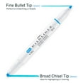 thumbnail image 3 of Zebra Pen Mildliner Double-Ended Highlighter, Broad and Fine Point Tips, No Bleed Bible Assorted Neutral Vintage Ink Colors, 8-Pack, Model Number: 78208, 3 of 3