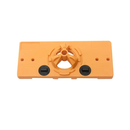 

35mm Tool Hinge Jig Kit Yellow Cupboard Door Face Frame Cabinet Woodworking