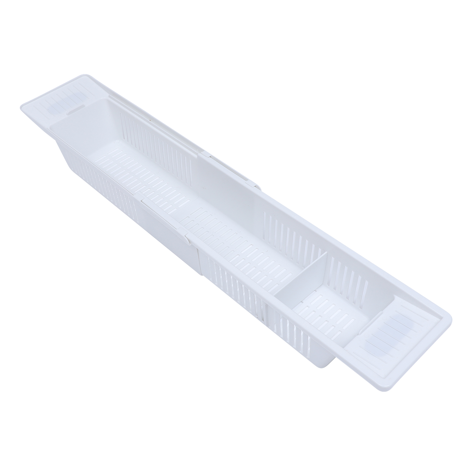 NUOLUX Bathtub Storage Rack Caddy Holder Tray Extendable