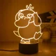 thumbnail image 2 of Pokemon Anime 3d Night Lights Bulbasaur Charizard Squirtle Mewtu LED desk lamp figura de acción Decor Home Figma Doll Gift Toy, 2 of 5