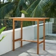 thumbnail image 5 of Gloucester Contemporary Patio Wood Bar Table, 5 of 5
