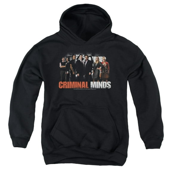 Criminal Minds - The Brain Trust - Youth Hooded Sweatshirt - X-Large