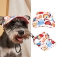 thumbnail image 5 of Adjustable Dog Peaked Hat - Buckle Closure - Breathable Printing - Soft Comfortable - Animal Park Dogs Hat, 5 of 8