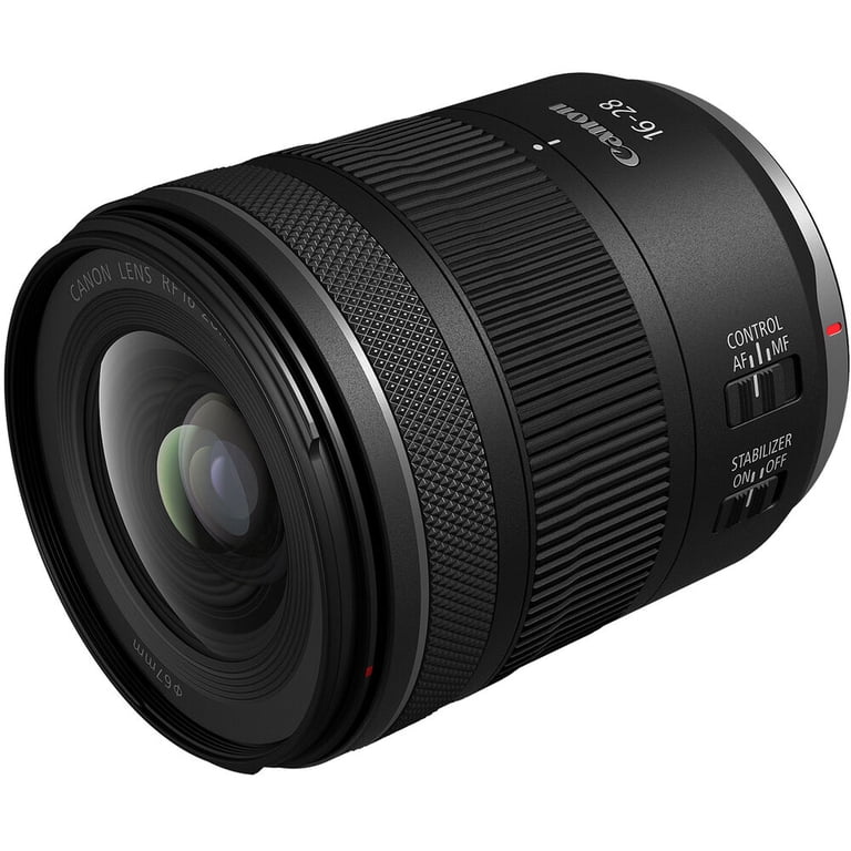 Canon RF 16-28mm f/2.8 IS STM Zoom Lens with Accessories
