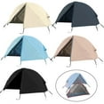 HONGDI Outdoor Off The Ground Waterproof Single Person Tent Used with