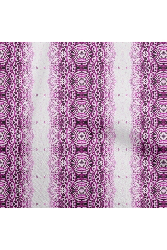 SilkTabbyPurpleFabricAbstractDiyClothingQuiltingFabricPrintFabricByYard42InchWide