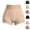 Beige, variant on PBFRDSJ High Waist Floral Lace Safety Shorts Stretch Shaping Breathable Under Shorts Butt Lifting Workout Yoga Underwear Sizes S-3XL