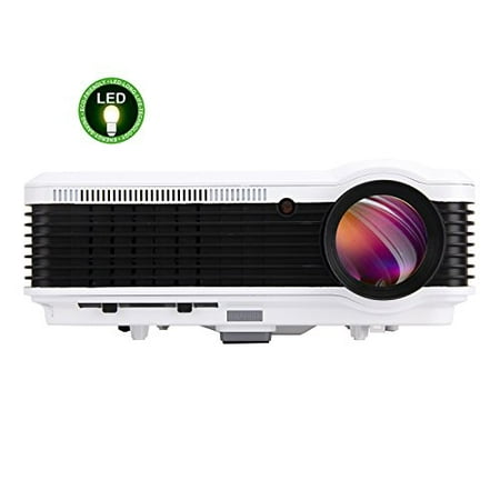 EUG 5.8  TFT 3600 Lumens Portable Hd Projector Full 3d LCD Home Theater System Hdmi Projector 1080p for Movie Video
