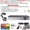 thumbnail image 2 of Evertech HD H.265 16 Channel 4in1 AHD/ CVI/ TVI Analog High Definition Security Camera DVR (Hard Drive not included), 2 of 7